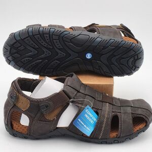 Nunn Bush Men's 13M‎ Brown Rio Bravo Fisherman Sandals